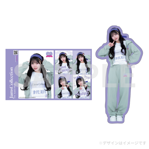 津代 美月 ステッカー２種セット