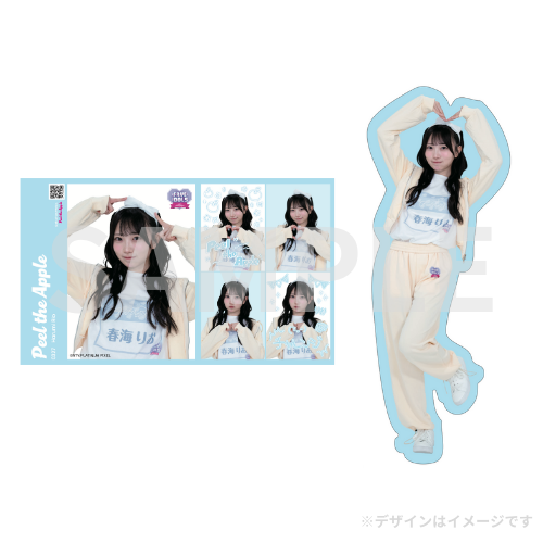 春海 りお  ステッカー２種セット